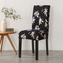 Load image into Gallery viewer, Christmas Chair Cover Stretch Seat Case Spandex Chair Covers Elastic for Kitchen Dining Room Chair Banquet Slipcovers Persons Chair Cover for Christmas Kitchen Decoration Restaurant Holiday Festival Party