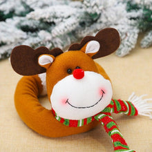 Load image into Gallery viewer, Christmas Curtain Buckle Tieback Flannel Door Curtain Home DecorateChristmas Trees New Year Snowmen Window Decorations Curtain Holdback Fastener Clamp Wine Bottle Topper Hugger Holder Snowman Christmas Ornaments Home Decor
