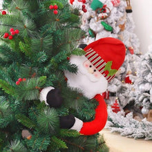 Load image into Gallery viewer, Christmas Curtain Holder Santa Claus Snowman Christmas Tree Ornaments Decoration Xmas Home Decor Festival Party Supplies Christmas Curtain Buckle Doll Santa Snowman Creative Curtain Tieback Hold Back Fastener Christmas Wine Bottle Topper For Home Decor