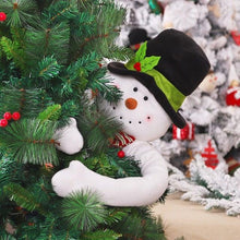 Load image into Gallery viewer, Christmas Curtain Holder Santa Claus Snowman Christmas Tree Ornaments Decoration Xmas Home Decor Festival Party Supplies Christmas Curtain Buckle Doll Santa Snowman Creative Curtain Tieback Hold Back Fastener Christmas Wine Bottle Topper For Home Decor