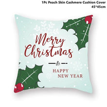 Load image into Gallery viewer, Christmas Pillowcase Santa Cluas Pillow Covers Xmas Holiday Couch Pillows Rustic Christmas Decorations Winter Pillowcase For Home Living Room Xmas Ornaments Navidad Gifts