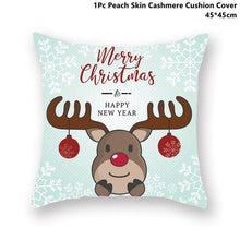 Load image into Gallery viewer, Christmas Pillowcase Santa Cluas Pillow Covers Xmas Holiday Couch Pillows Rustic Christmas Decorations Winter Pillowcase For Home Living Room Xmas Ornaments Navidad Gifts