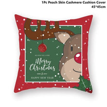 Load image into Gallery viewer, Christmas Pillowcase Santa Cluas Pillow Covers Xmas Holiday Couch Pillows Rustic Christmas Decorations Winter Pillowcase For Home Living Room Xmas Ornaments Navidad Gifts