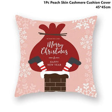 Load image into Gallery viewer, Christmas Pillowcase Santa Cluas Pillow Covers Xmas Holiday Couch Pillows Rustic Christmas Decorations Winter Pillowcase For Home Living Room Xmas Ornaments Navidad Gifts