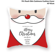 Load image into Gallery viewer, Christmas Pillowcase Santa Cluas Pillow Covers Xmas Holiday Couch Pillows Rustic Christmas Decorations Winter Pillowcase For Home Living Room Xmas Ornaments Navidad Gifts