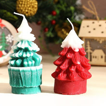 Load image into Gallery viewer, Christmas Pine Cones Candles Pine Cone Candles For Christmas Tree Shape Candle Scented Christmas Candle Christmas Decoration Candle Elk Christmas Tree Scented Candle Home Creative Gifts
