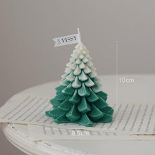 Load image into Gallery viewer, Christmas Pine Cones Candles Pine Cone Candles For Christmas Tree Shape Candle Scented Christmas Candle Christmas Decoration Candle Elk Christmas Tree Scented Candle Home Creative Gifts