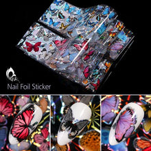Load image into Gallery viewer, Christmas Silver Snowflakes Nail Art Foil Transfer Glitter Stickers 3D Nail Art Decals Designer Manicuring Decoration Xmas Gift Nails Snowflake Nail Art Stickers Decals Christmas Nail 3D Self Adhesive Nail Stickers for Acrylic Nails Snowflake