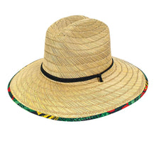 Load image into Gallery viewer, Peter Grimm Cheetah Love - Rye Straw Lifeguard Hat