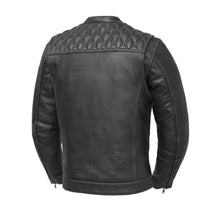 Load image into Gallery viewer, Cinder Men's Cafe Style Leather Jacket