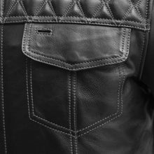 Load image into Gallery viewer, Cinder Men's Cafe Style Leather Jacket