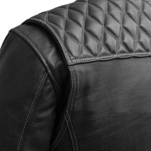 Load image into Gallery viewer, Cinder Men's Cafe Style Leather Jacket