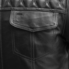 Load image into Gallery viewer, Cinder Men's Cafe Style Leather Jacket