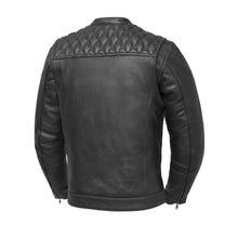 Load image into Gallery viewer, Cinder Men's Cafe Style Leather Jacket