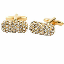 Load image into Gallery viewer, VITTORIO VICO Gold Iced Wedding Cufflinks (CL100x Series)