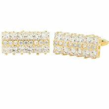 Load image into Gallery viewer, VITTORIO VICO Gold Iced Wedding Cufflinks (CL100x Series)