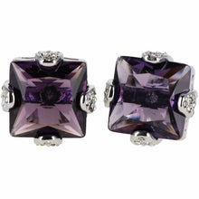 Load image into Gallery viewer, Vittorio Vico Gold & Silver Princess Cut Cufflinks (CL13XX Series)