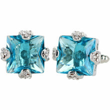 Load image into Gallery viewer, Vittorio Vico Gold & Silver Princess Cut Cufflinks (CL13XX Series)