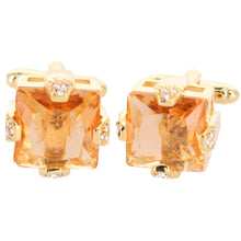 Load image into Gallery viewer, Vittorio Vico Gold & Silver Princess Cut Cufflinks (CL13XX Series)