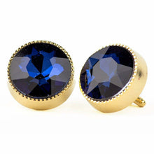 Load image into Gallery viewer, Vittorio Vico Gold & Silver Colorful Tricep Cufflinks (CL16XX Series)