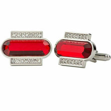 Load image into Gallery viewer, VITTORIO VICO Gold & Silver Colorful Capsule Cufflinks (Cl17xx Series)