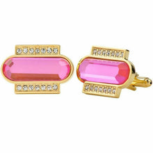 Load image into Gallery viewer, VITTORIO VICO Gold & Silver Colorful Capsule Cufflinks (Cl17xx Series)
