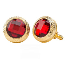 Load image into Gallery viewer, VITTORIO VICO Gold & Silver Colorful Button Cufflinks (CL18XX Series)