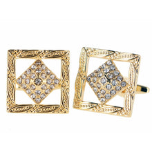 Load image into Gallery viewer, Vittorio Vico Gold & Silver Colorful Classic Bar Cufflinks (CL19xx Series)