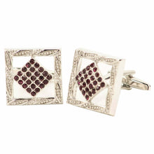 Load image into Gallery viewer, Vittorio Vico Gold & Silver Colorful Classic Bar Cufflinks (CL19xx Series)
