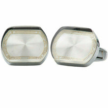 Load image into Gallery viewer, Vittorio Vico Gold & Silver Oversized Cufflinks (CL2000 Series)