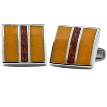 Load image into Gallery viewer, Vittorio Vico Gold & Silver Oversized Cufflinks (CL2000 Series)