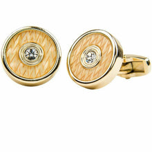 Load image into Gallery viewer, Vittorio Vico Gold & Silver Oversized Cufflinks (CL2000 Series)
