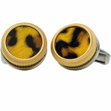 Load image into Gallery viewer, Vittorio Vico Gold & Silver Oversized Cufflinks (CL2000 Series)