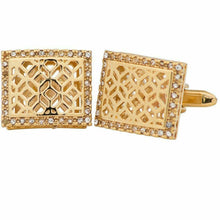 Load image into Gallery viewer, Vittorio Vico Gold & Silver Oversized Cufflinks (CL2000 Series)