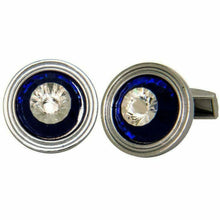 Load image into Gallery viewer, Vittorio Vico Gold & Silver Oversized Cufflinks (CL2000 Series)