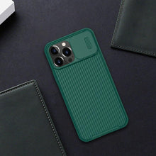 Load image into Gallery viewer, Classic Black Camera Cover Protection For Your iPhone Privacy iPhone 12 11 Pro Max Armor Lens Cover Slide Camera Case for iPhone 11 Pro Max 12 Mini Comfortable Soft Grip Simple Sliding Camera Cover Case