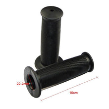 Load image into Gallery viewer, Classic Black Children Bicycle Handlebar Grips High Quality Odorless Rubber Non-slip Shockproof Bike Handlebar Grips Kid's Bike Grips Mushroom Grips Non-Slip Rubber Bikes Grips Short Bicycle Handlebar Grips For Boys