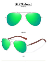 Load image into Gallery viewer, Classic Business Sunglasses Pilot Metal Frame UV Men Sunglasses Metal Driving New Luxury Shades Sunglasses Eyewear Frame Sun Glasses For Women Men