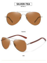 Load image into Gallery viewer, Classic Business Sunglasses Pilot Metal Frame UV Men Sunglasses Metal Driving New Luxury Shades Sunglasses Eyewear Frame Sun Glasses For Women Men