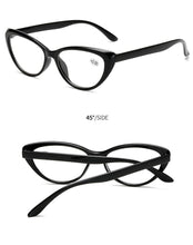 Load image into Gallery viewer, Classic Cat Eye Reading Glasses Eye Protection Eyewear Computer And Stylish Frame Eyewear Men Women Presbyopia Diopter Eyewear +1.0+1.5+2.0+2.5+3.0+3.5+4.0