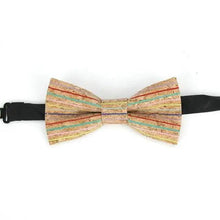 Load image into Gallery viewer, Classic Children Striped Elegant New Bow Tie Cute Kids Design Boys Brown Color Printed Bowties
