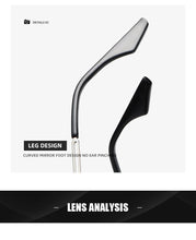 Load image into Gallery viewer, Classic Fashionable Retro Shape Double Bridges Style Women Sunglasses Polarized Square Sunglasses for Women Men Classic Pink Gradient Eyewear Trending Sunglasses