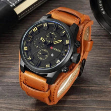 Load image into Gallery viewer, Classic Gents Leather Watch