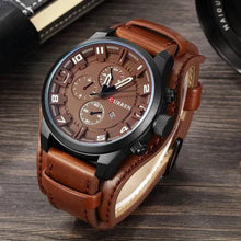 Load image into Gallery viewer, Classic Gents Leather Watch