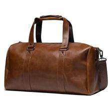 Load image into Gallery viewer, Classic Leather Duffel Bag