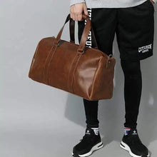 Load image into Gallery viewer, Classic Leather Duffel Bag