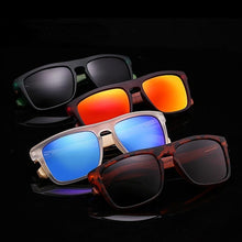 Load image into Gallery viewer, Classic Retro Design Multi color Sunglasses Polarized Lenses Sun Glasses Retro Classic UV Ray Protection Stylish Design Rectangle Sunglasses For Men