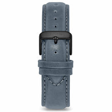 Load image into Gallery viewer, Classic Leather - Slate Blue 22mm
