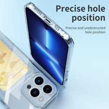 Load image into Gallery viewer, Classic Transparent Soft Thin Clear Wallet Case For iPhone 14 13 12 11 Pro Max 6 6S 7 8 Plus SE X XR XS Transparent Card Slot Pocket Simple Clear Shockproof Protective Slim iPhone Case