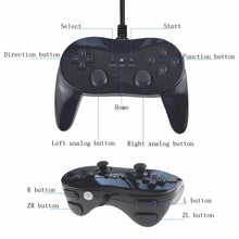 Load image into Gallery viewer, Classic White And Black Wired Pro Remote Game Controller Compatible With PC Laptop